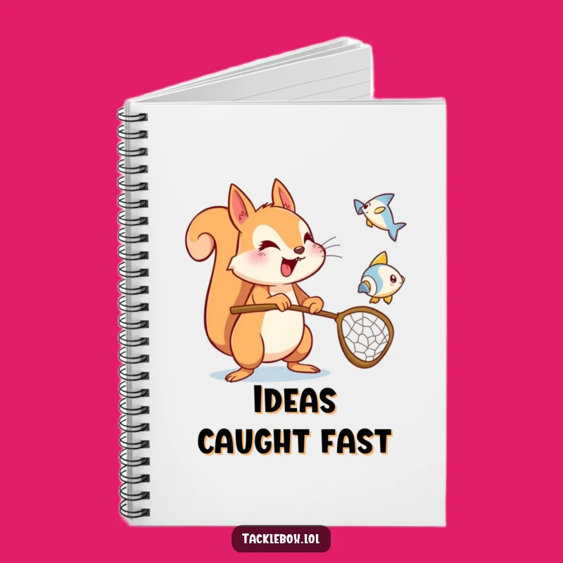 Funny Squirrel Notebook: Energetic Journal & Gift for Go-Getters